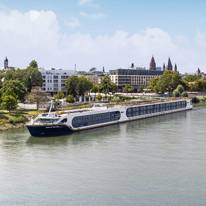 Spirit of the Rhine in Mainz, Germany Spirit of the Rhine in Mainz, Germany